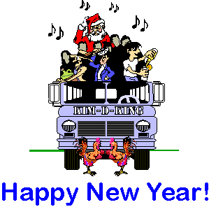 Old and new year graphics