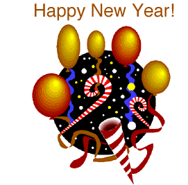 Old and new year graphics