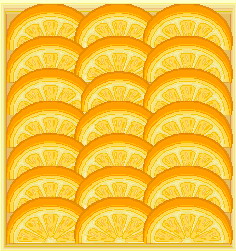 Orange graphics