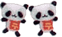 Panda bears graphics