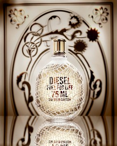 Perfume bottle graphics