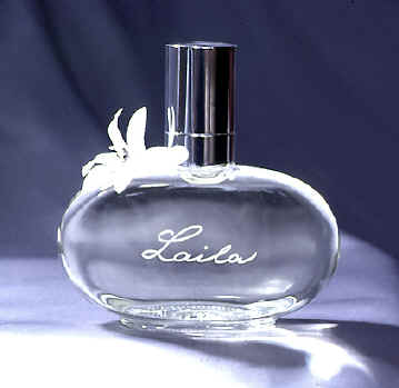 Perfume bottle graphics