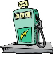 Petrol pump graphics