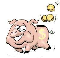 Piggy bank graphics