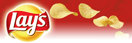 Potato chips graphics