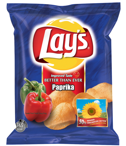 Potato chips graphics