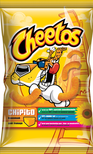 Potato chips graphics