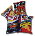 Potato chips graphics