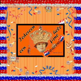 Queens day graphics