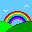 Rainbow graphics