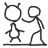Sign figures small graphics