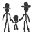 Sign figures small graphics