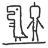 Sign figures small graphics