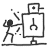 Sign figures small graphics