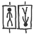 Sign figures small graphics