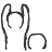 Sign figures small graphics