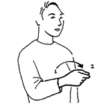 Sign language graphics