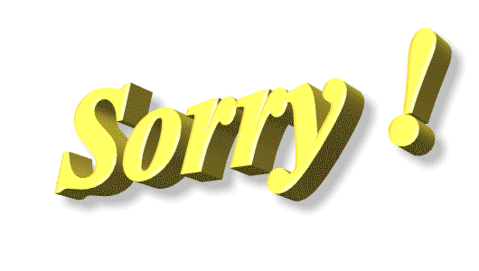Sorry graphics