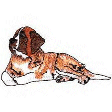 St bernard dog graphics