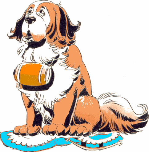 St bernard dog graphics