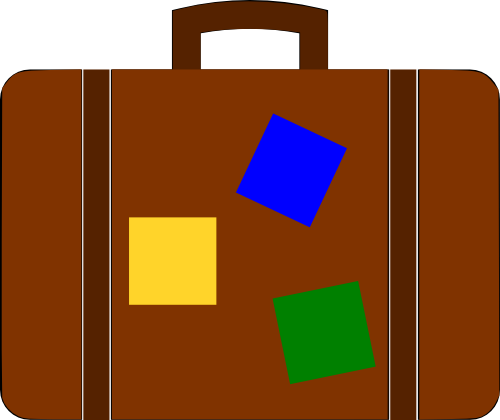 Suitcase graphics