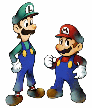 Super mario graphics