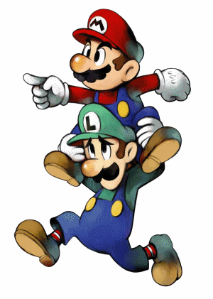 Super mario graphics