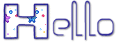 Text animations graphics