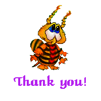 Thank you graphics