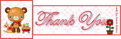 Thank you graphics