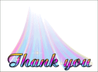 Thank you graphics