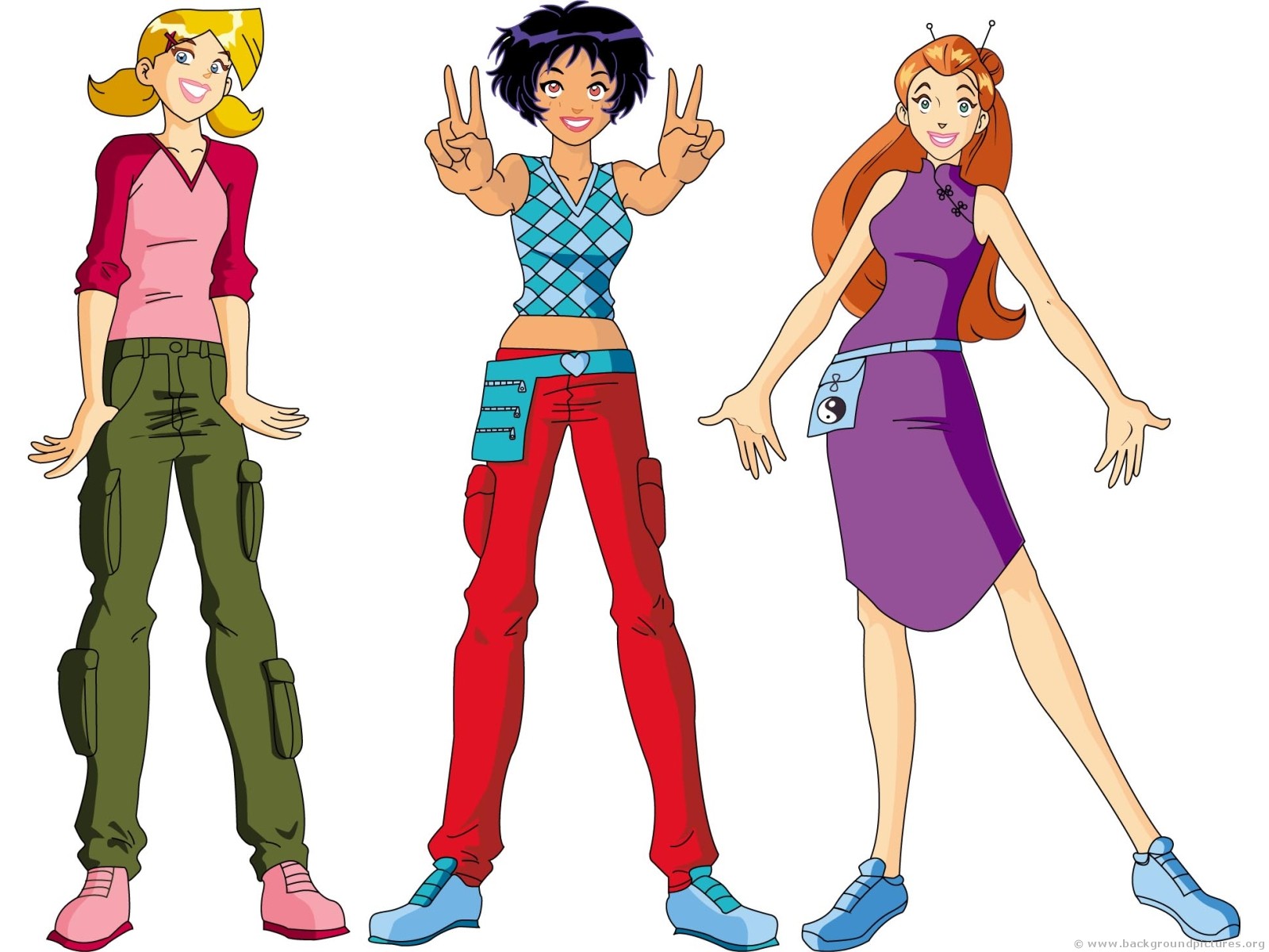 Totally spies graphics