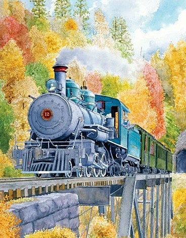 Trains graphics