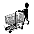 Shopping cart graphics