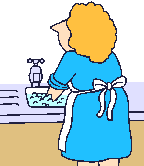 Washing up