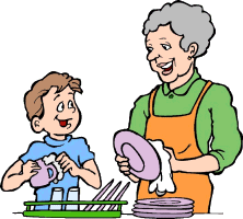 Washing up graphics