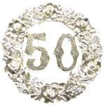 Wedding anniversary 50th graphics