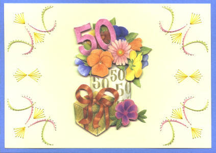 Wedding anniversary 50th graphics