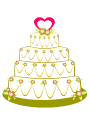 Wedding cake graphics