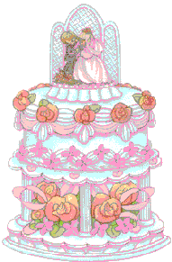 Wedding cake graphics