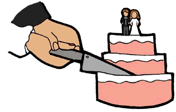 Wedding cake graphics