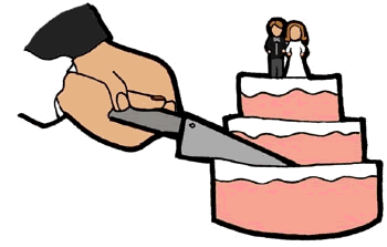 Wedding cake graphics