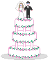 Wedding cake graphics