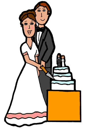 Wedding cake graphics