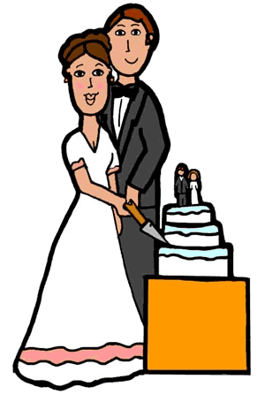 Wedding cake graphics