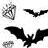 Bats icon graphics