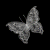 Butterflies icon graphics