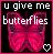 Butterflies icon graphics