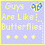 Butterflies icon graphics