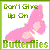 Butterflies icon graphics